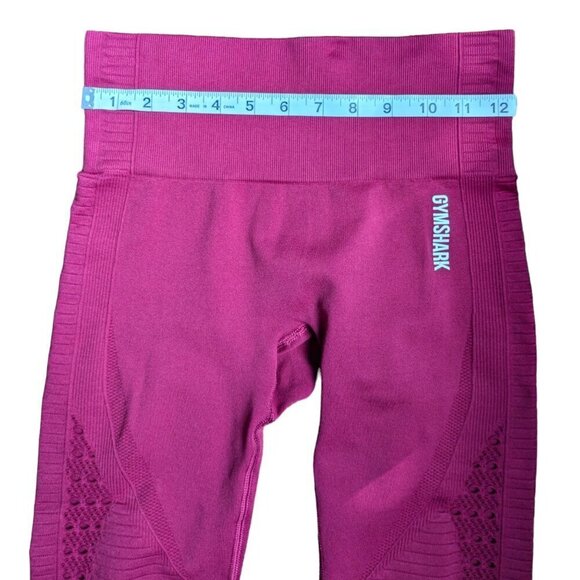 Gymshark Energy Seamless Magenta Leggings Women Size  Small - Picture 8 of 9